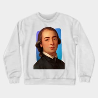 German Philosopher Johann Gottfried Herder illustration Crewneck Sweatshirt